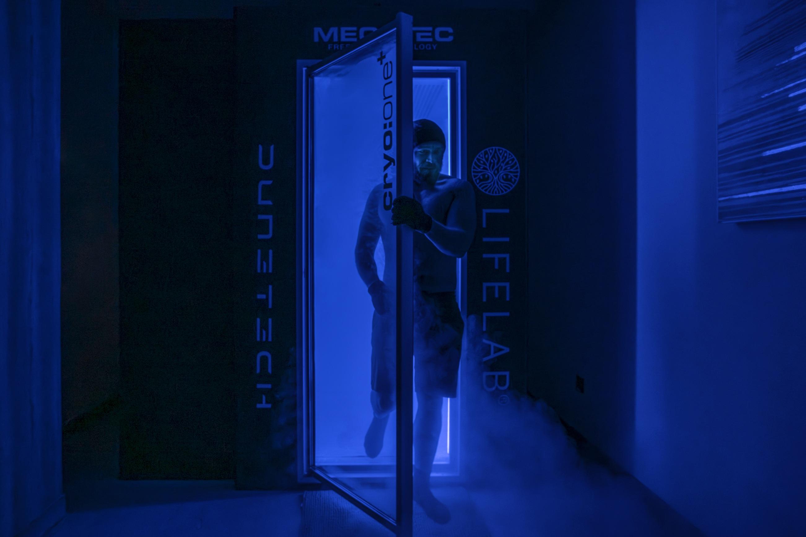LifeLab cryotherapy recovery room